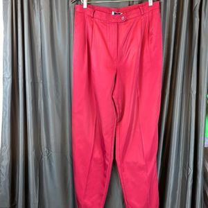 C. b. Collections petite cranberry pants
